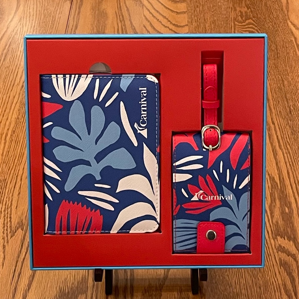 Carnival Cruise Line Luggage Tag & Passport Holder